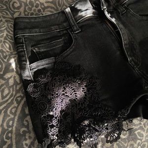 American Eagle high rise shorts